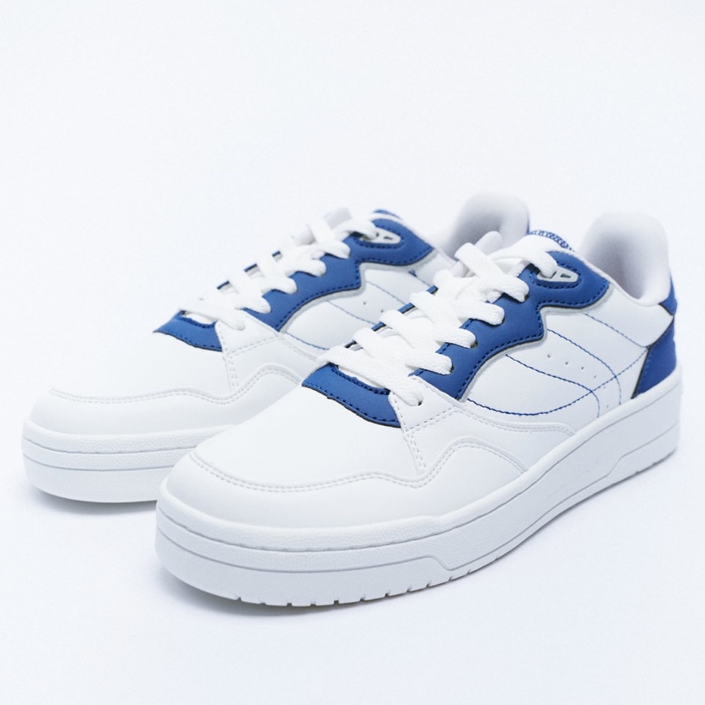 Zara CONTRASTING COLOR SNEAKERS